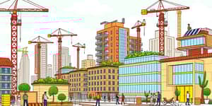 Setor de construção civil mantém ritmo moderado de crescimento