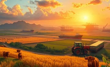 Aumento de demanda por alimentos impulsiona agronegócio