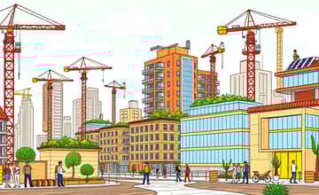 Setor de construção civil mantém ritmo moderado de crescimento