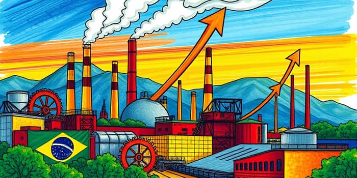 Produção industrial volta a crescer após dois trimestres de queda
